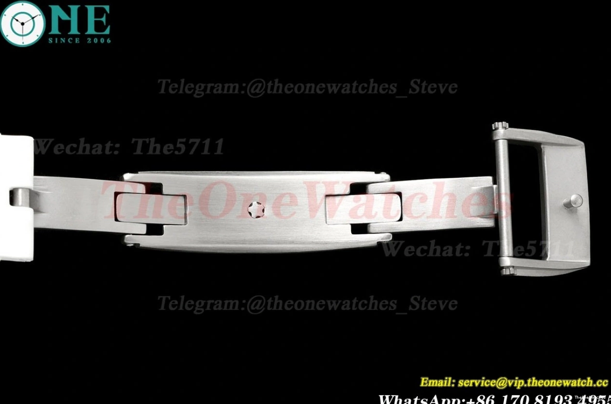 Strap Skeleton RM055 RMUL2 On Dial Blue T+F White Ceramic Rubber White 1225